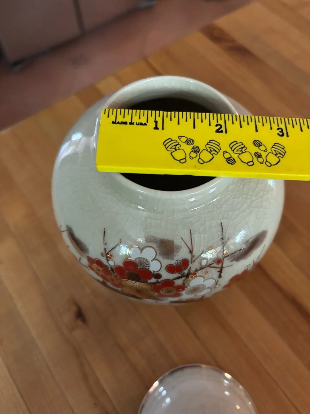 Ginger Jar Artmark Ceramic Vase With Lid Japanese Style 6